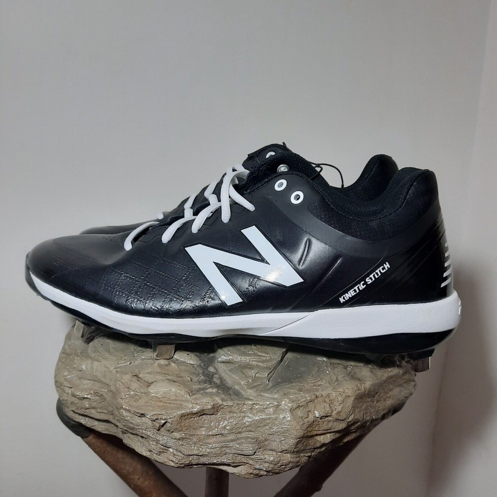 NEW New Balance Men's 4040v5 Metal Baseball Cleats Black Shoes L4040BK5 Size 13